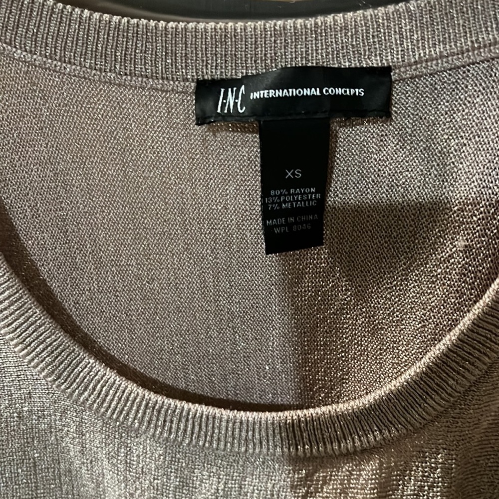 INC pretty sweater top - Picture 2 of 6